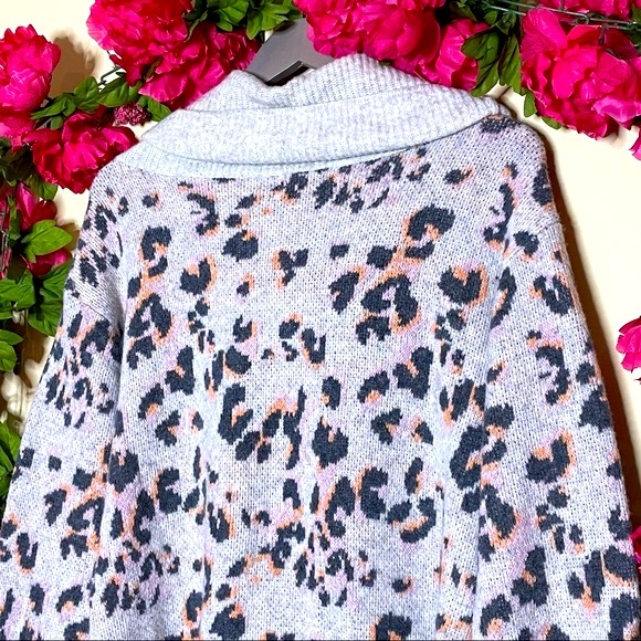 Anthropologie Emmy Cowl Neck Tunic Sweater Wool Blend - Picture 10 of 16